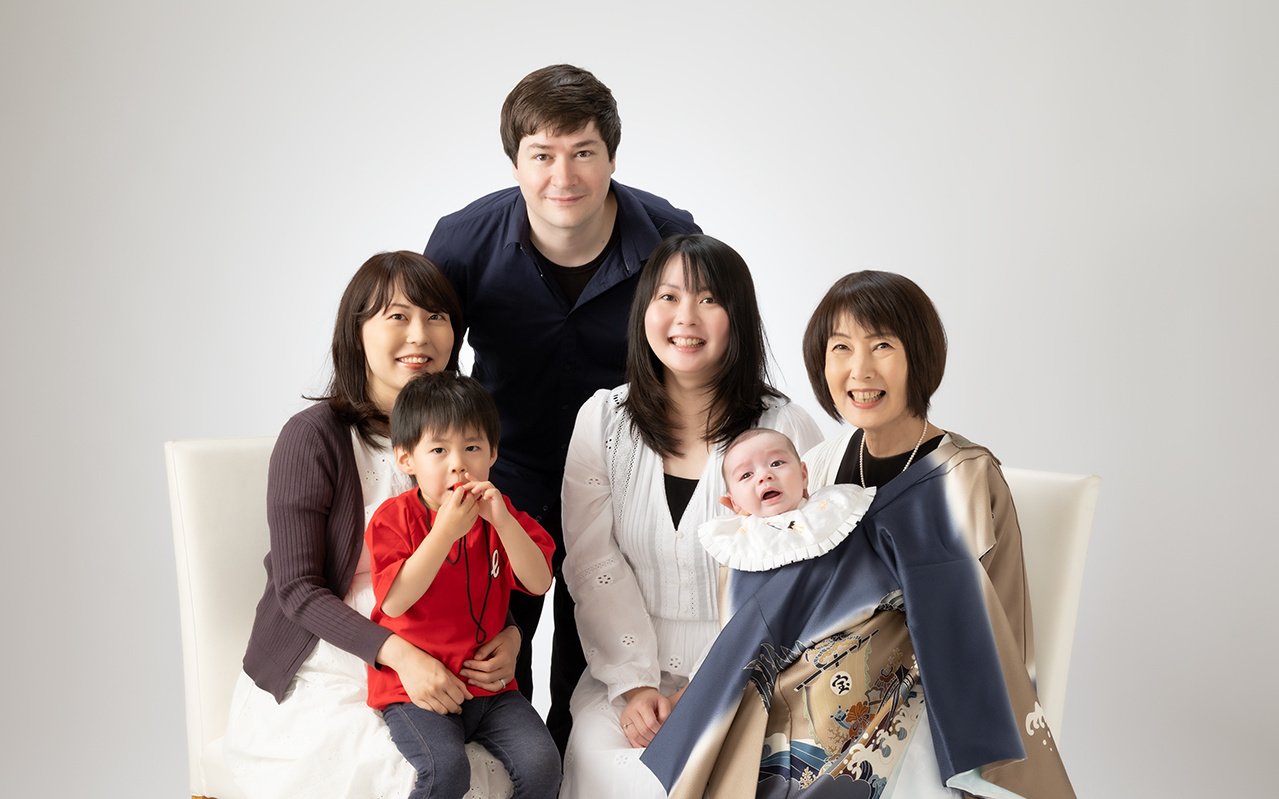 お宮参り写真