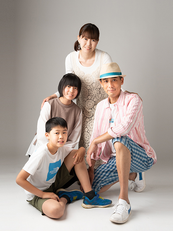家族写真長野