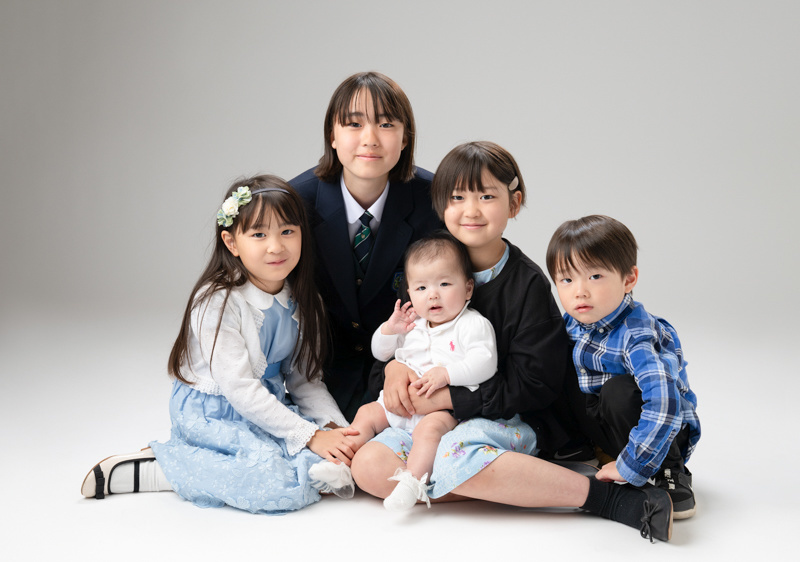 お宮参り写真
