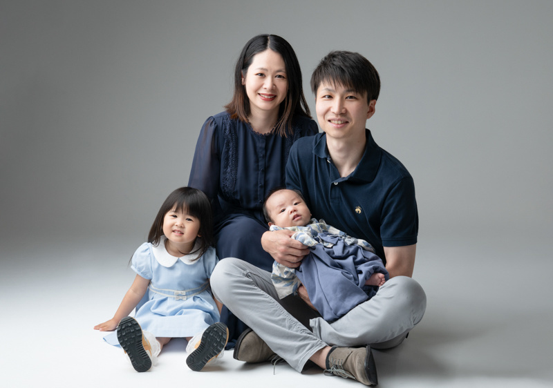 お宮参り写真