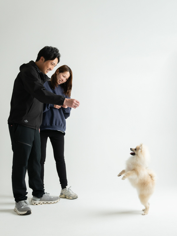 ペットと撮る
